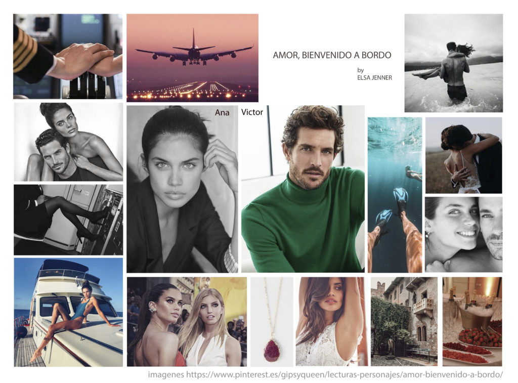 AMOR BIENVENIDO A BORDO COLLAGE