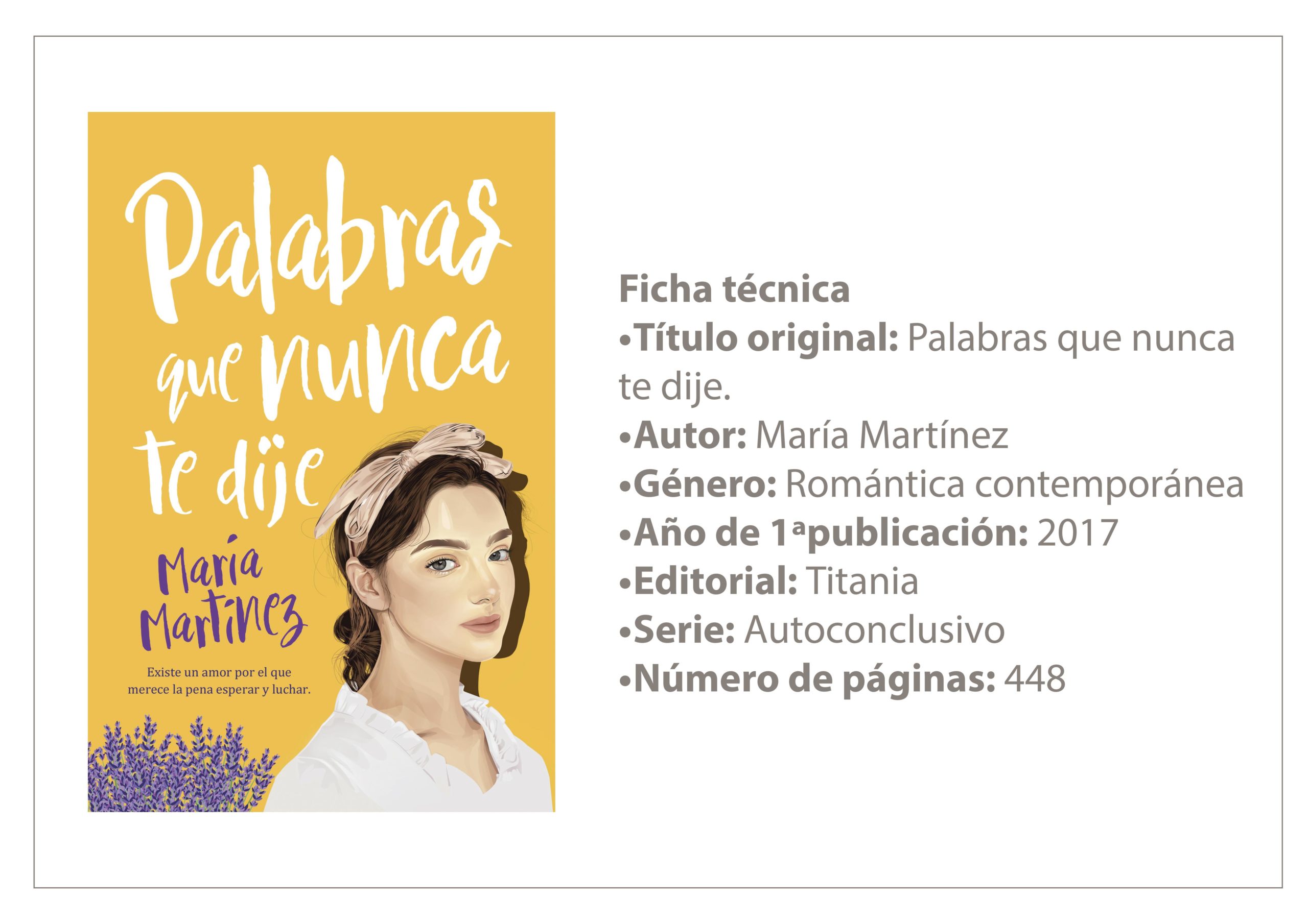 Libros de María Martínez. Biografía y bibliografía 